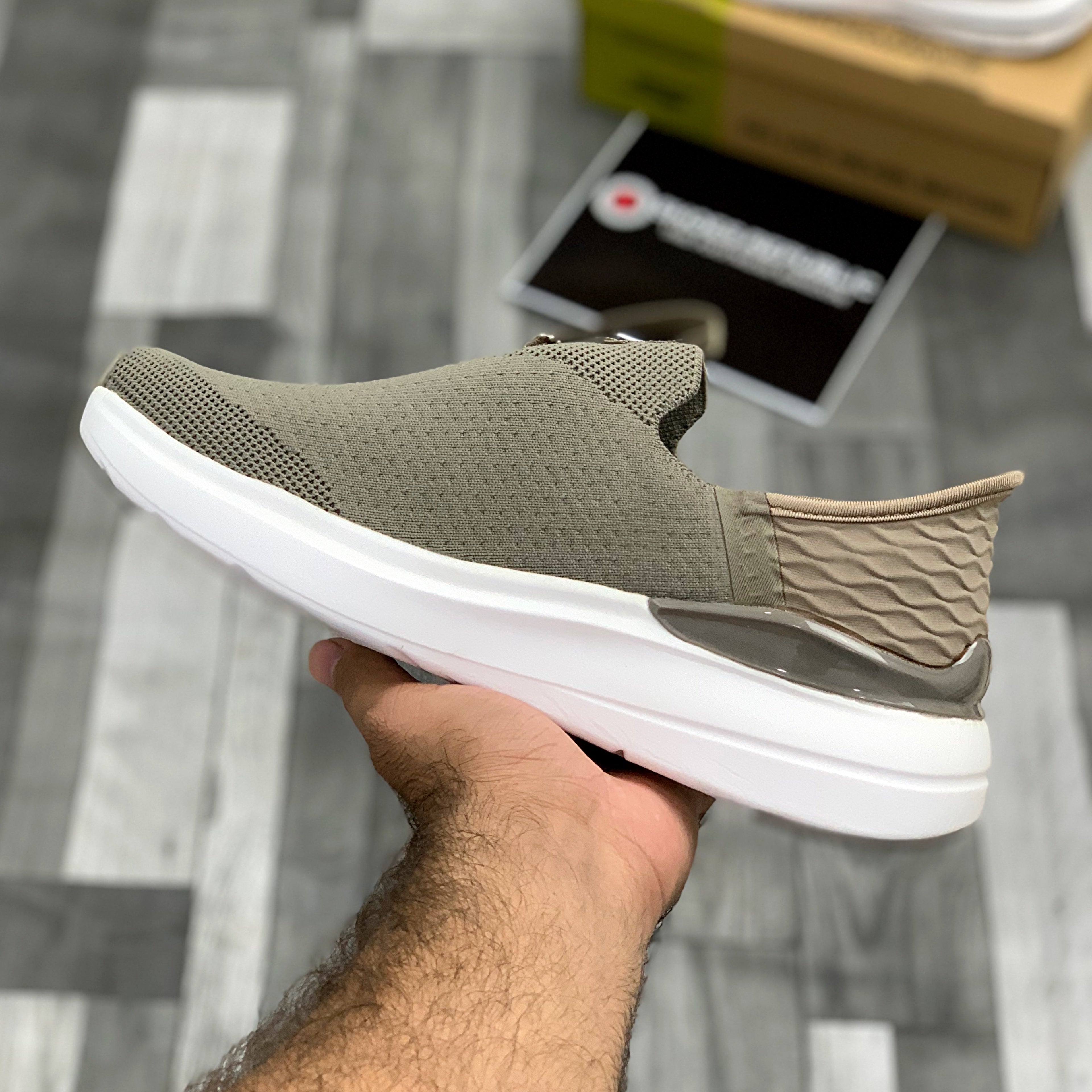 Skeccherrs Slip-Ins Memory Foam (Khakki)