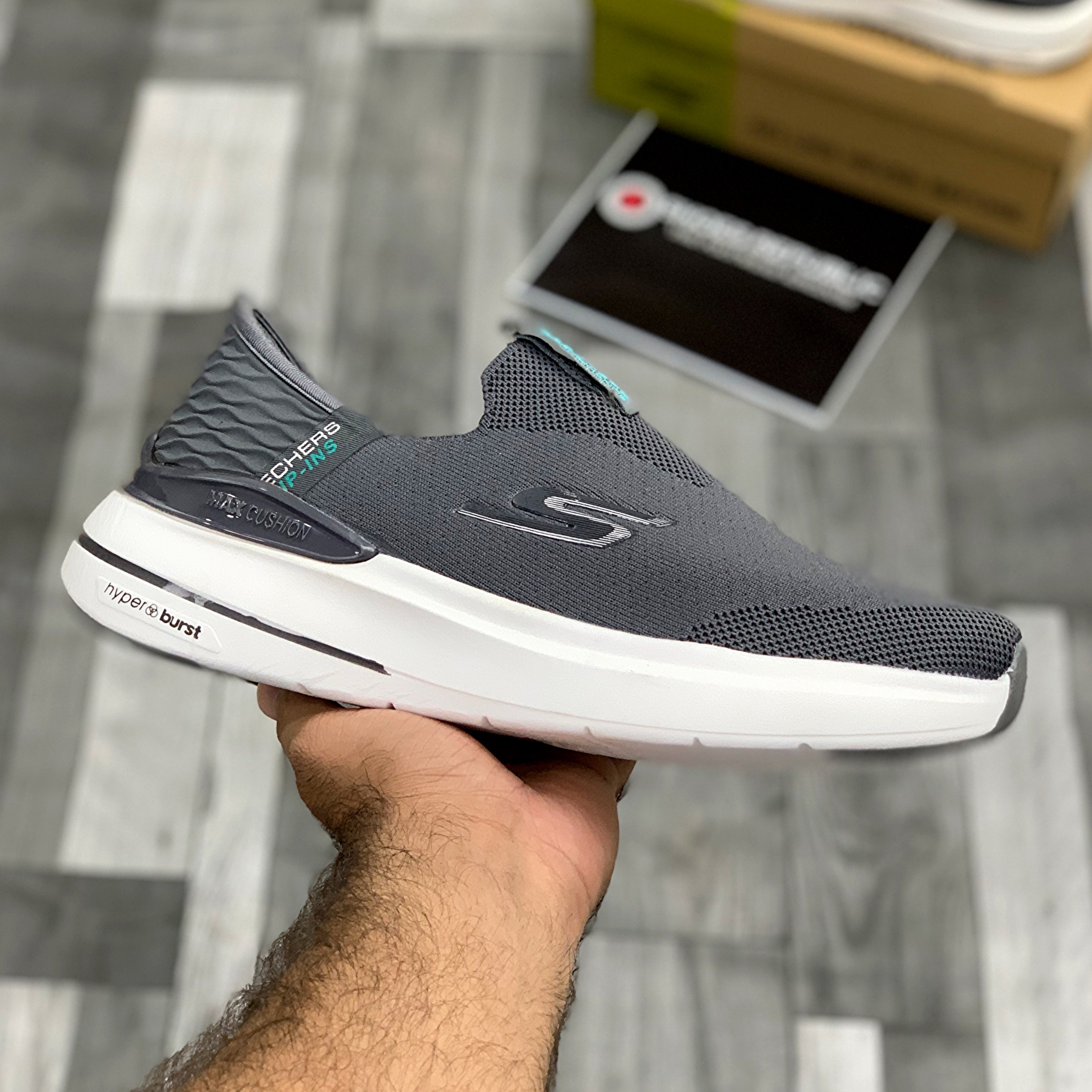 Skeccherrs Slip-Ins Memory Foam (Grey)