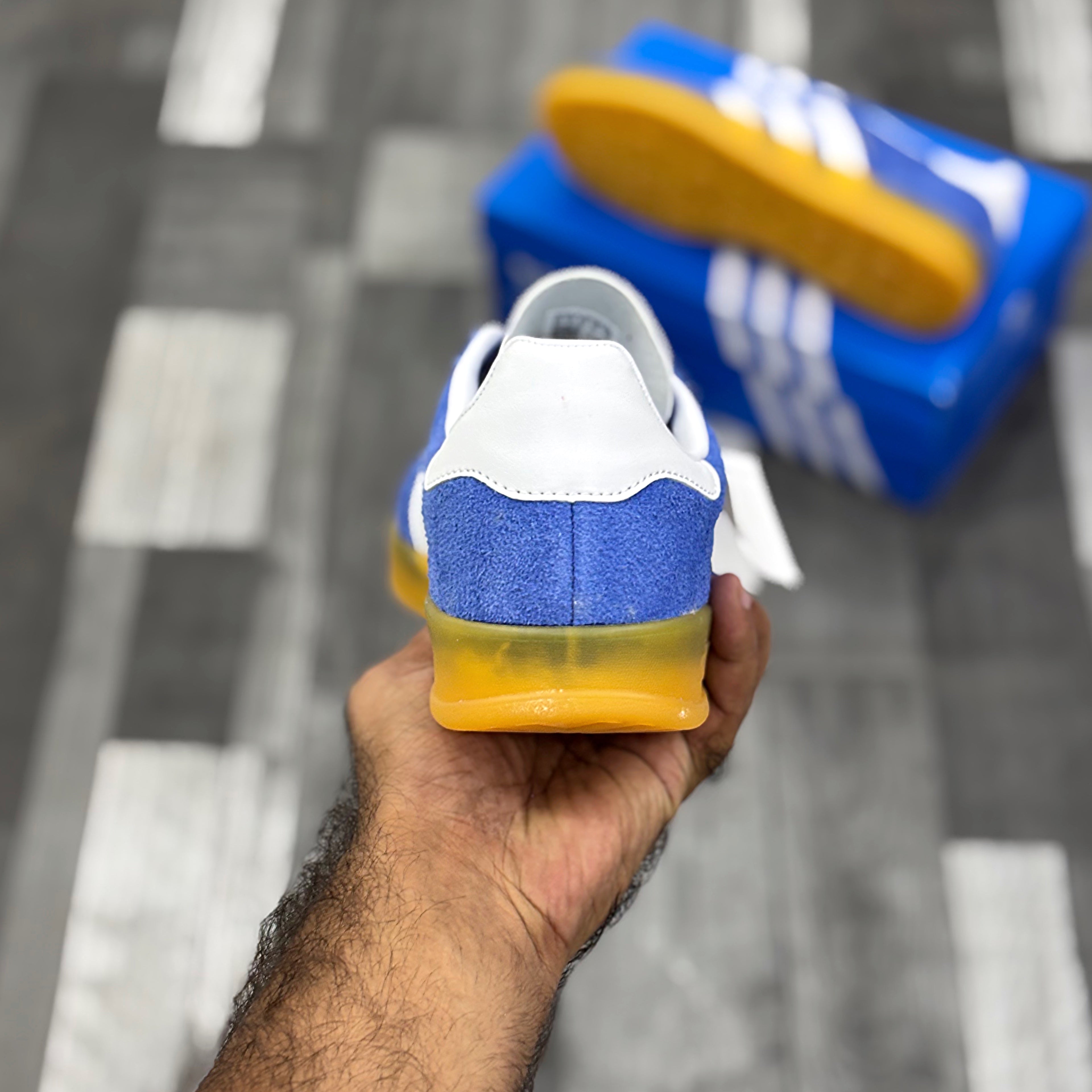 Adii Gazelle (Blue Suede) Premium Batch