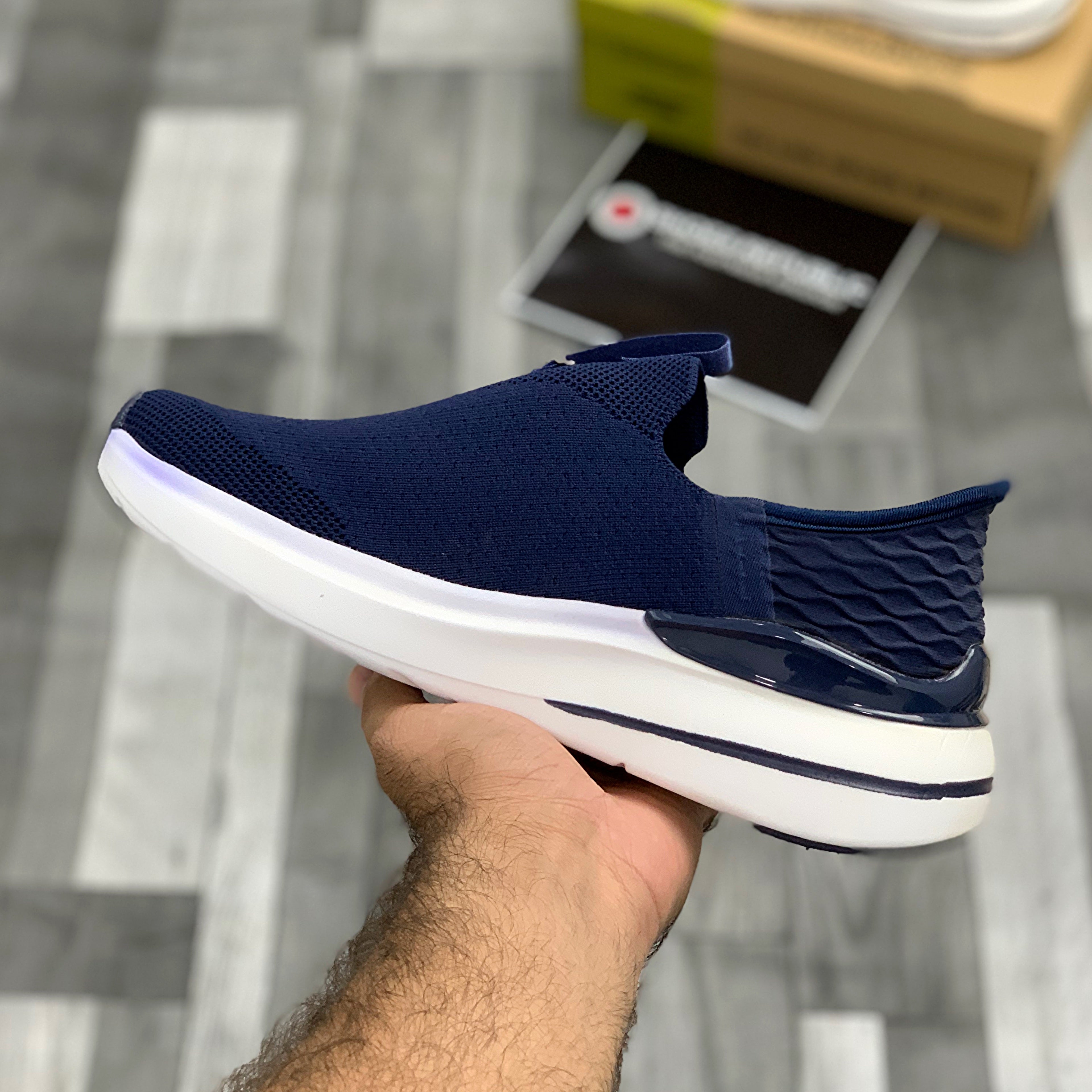 Skeccherrs Slip-Ins Memory Foam (Navy)