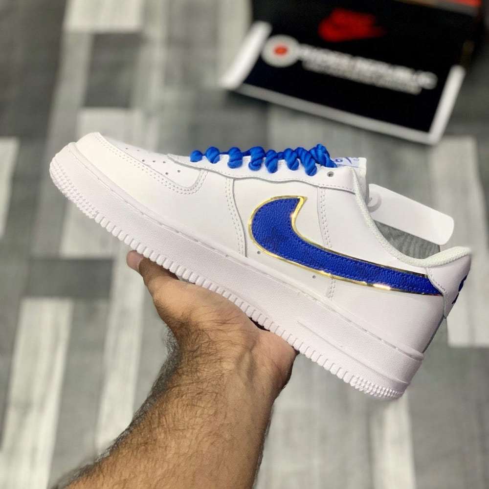 AF-1 Custom Lo-Vi Rope (Blue) | Create Your Style with Rope Laces - ShoesRepublic