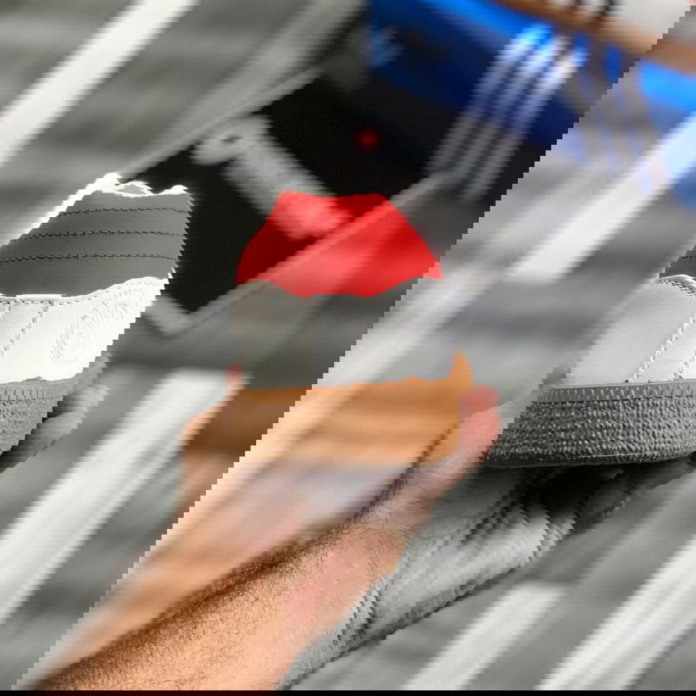 Adii Samba (Red) - ShoesRepublic