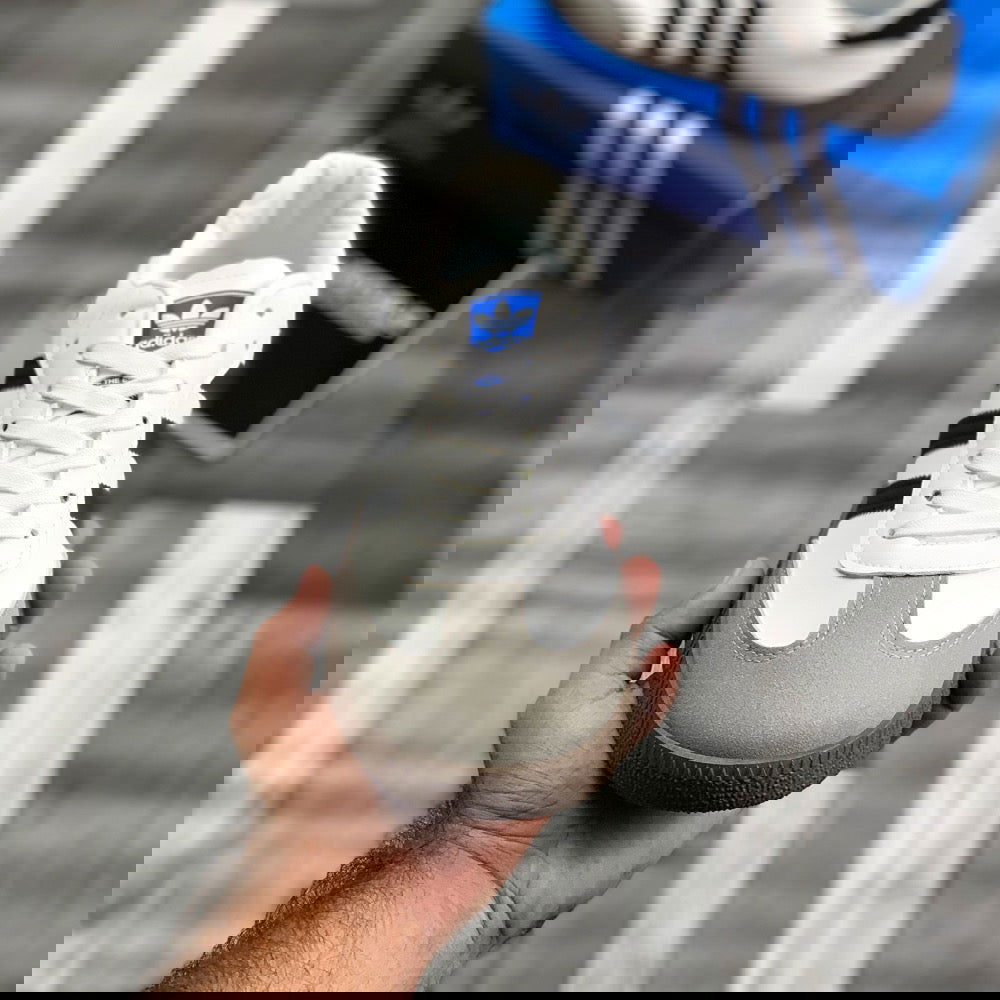 Adii Samba (White Black) - ShoesRepublic