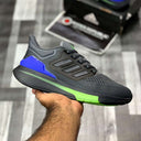 Adii Ulltrabouncce Running (Charcoal-Neon) - ShoesRepublic