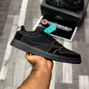 Aj-1 Lows x Traviis Scottt (Black Phantom) AAA Version - ShoesRepublic