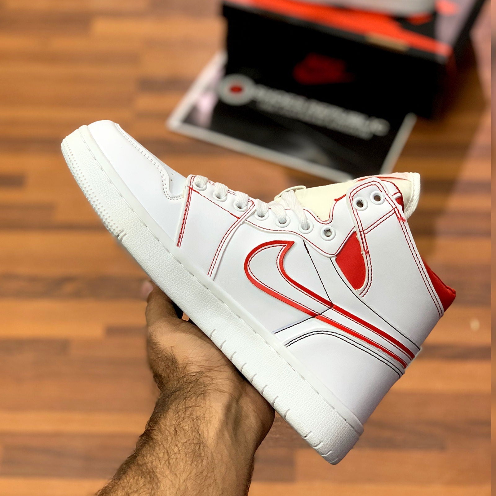 Aj-1s Hiightopps "Phantomm" - ShoesRepublic