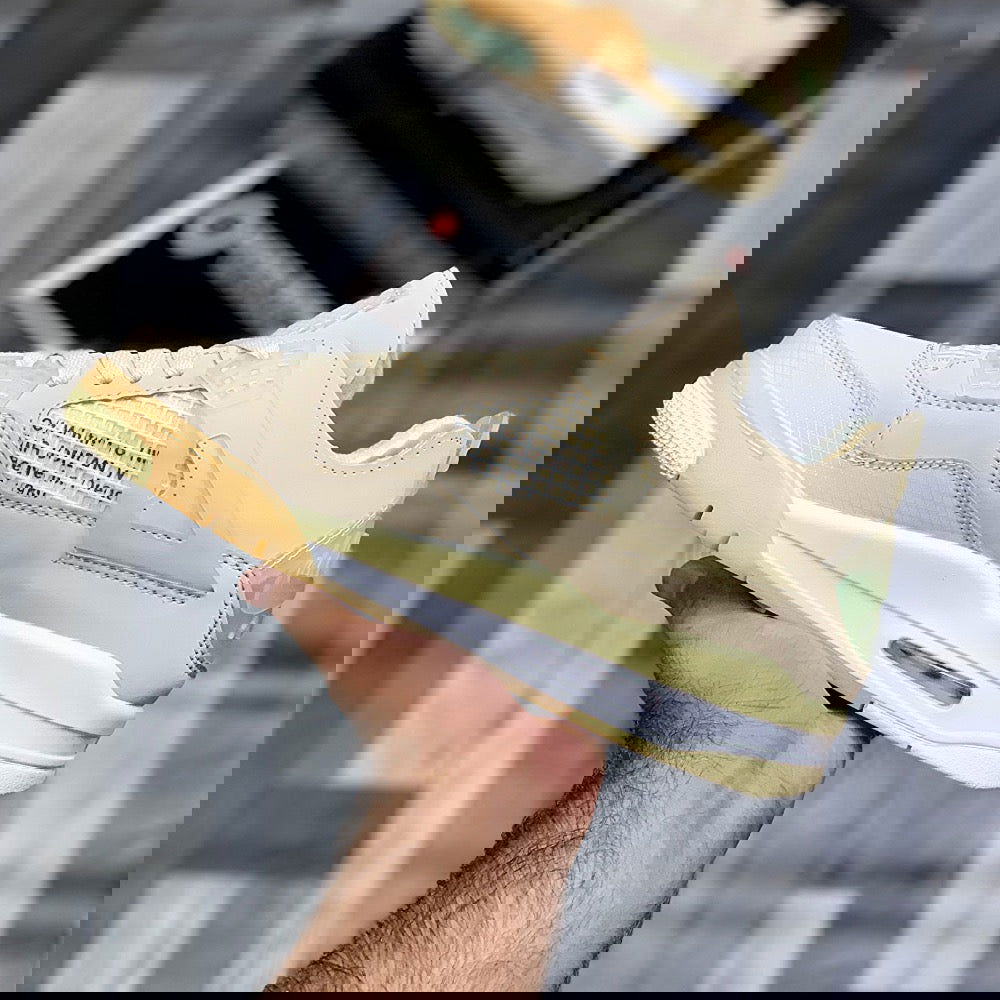 Aj-4 (Saiil x Off Whiite) Dot Perfect Verison - ShoesRepublic