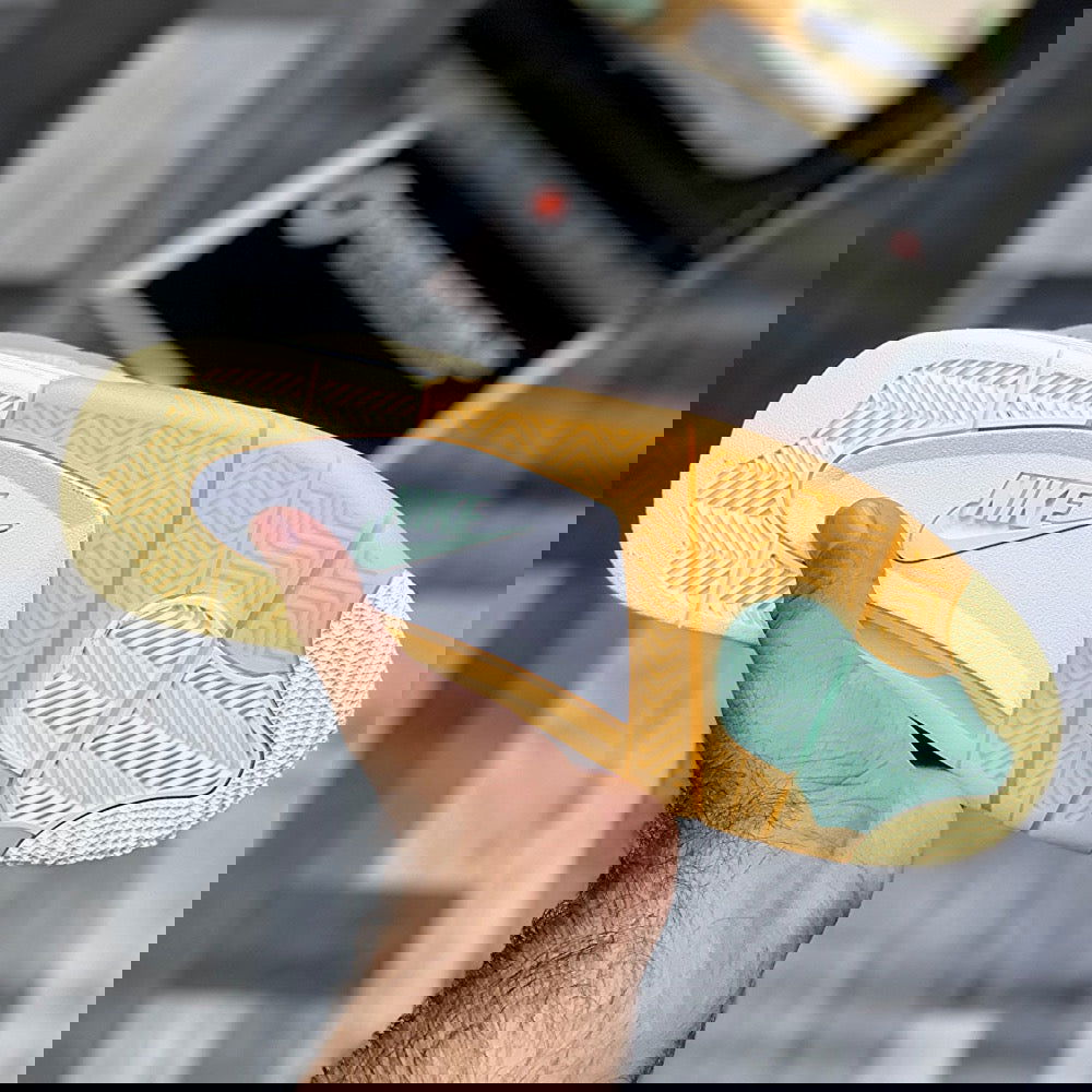 Aj-4 (Saiil x Off Whiite) Dot Perfect Verison - ShoesRepublic