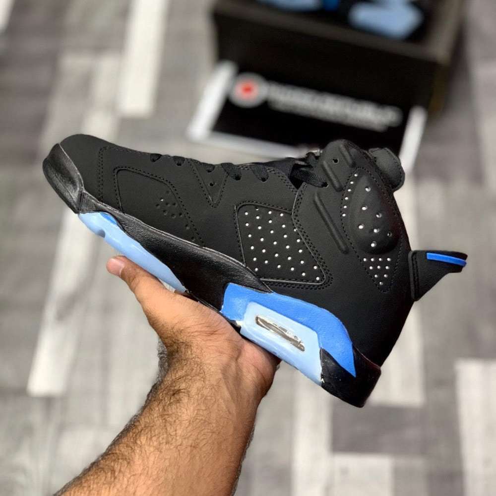 Aj-6 (Bllack Uncc) Premium Batch - ShoesRepublic