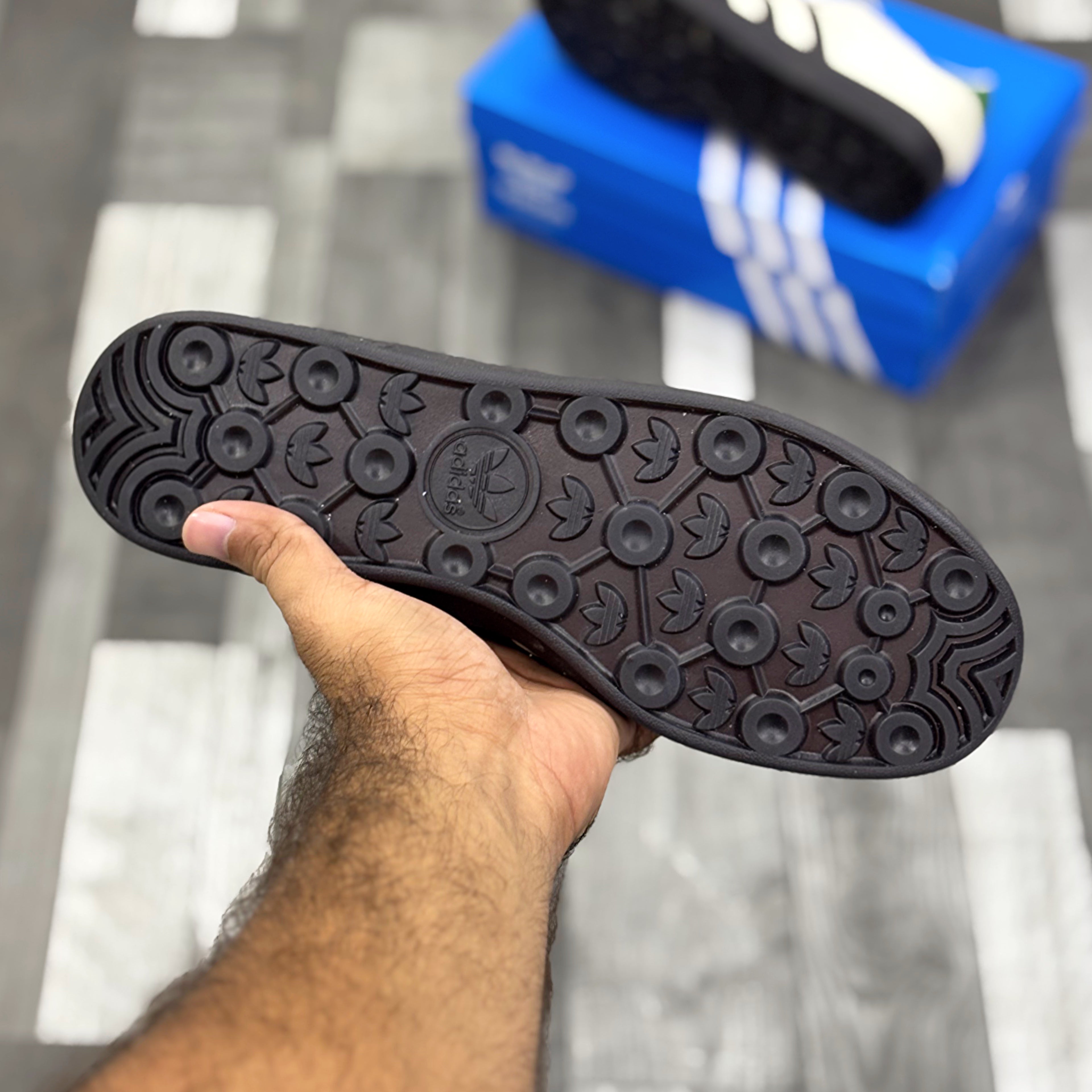 Adii Gazelle (White Black Green)