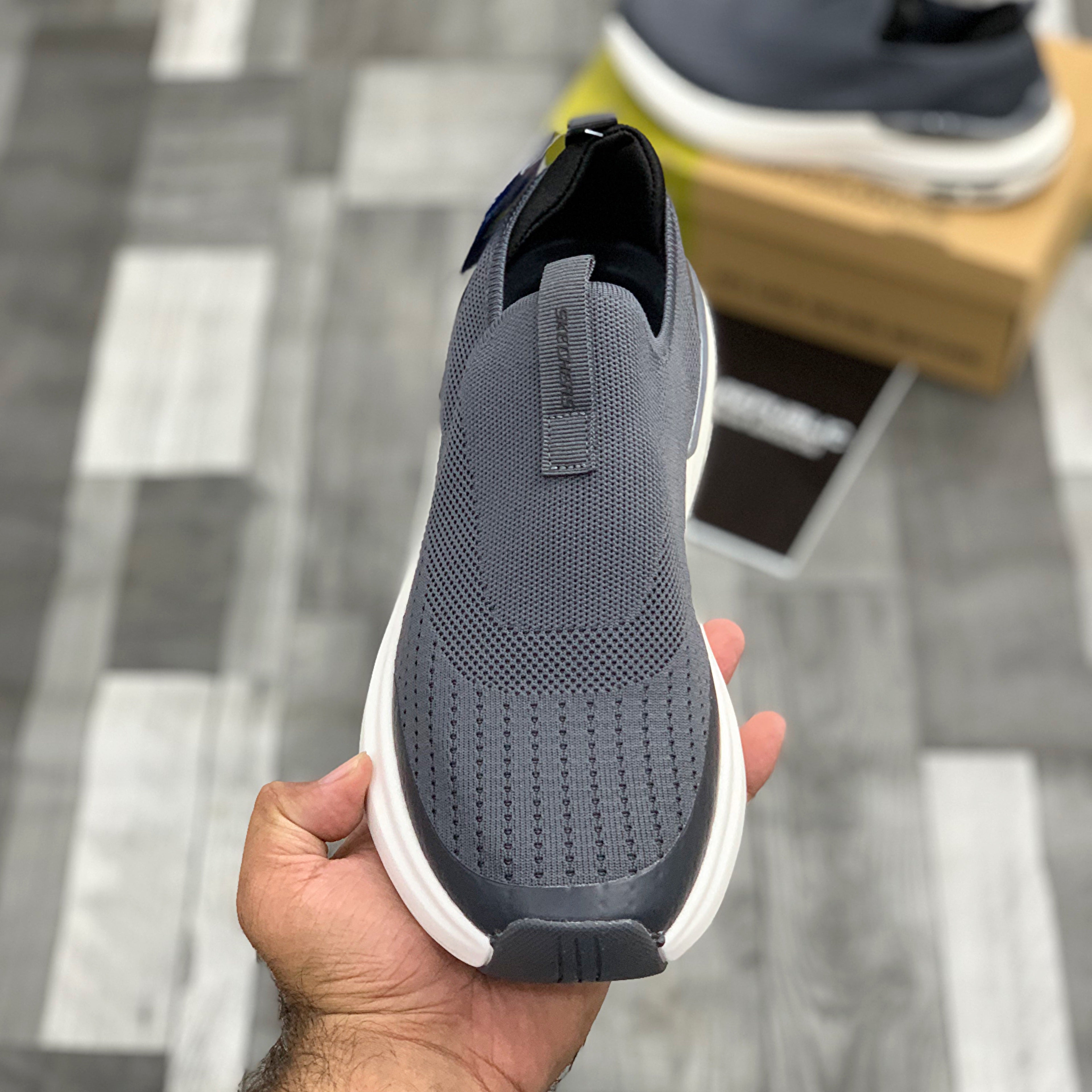 Skeccherrs Max Cushion Memory Foam (Grey)