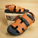 Genius Sandals Brown - ShoesRepublic