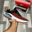 Joyriide Runn Flykniit (Black Orange) - ShoesRepublic