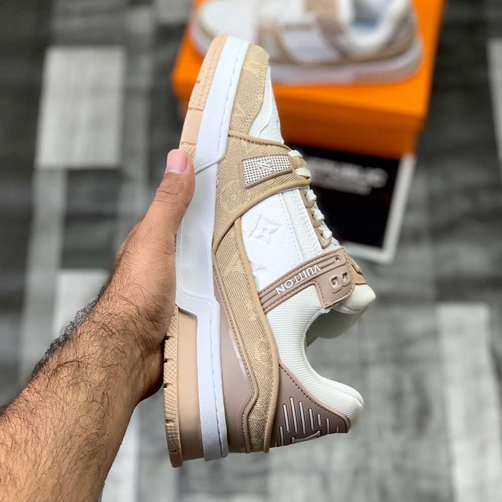 Lo-Vi Trainers Wheat | Earthy Tones, Casual Vibes - ShoesRepublic