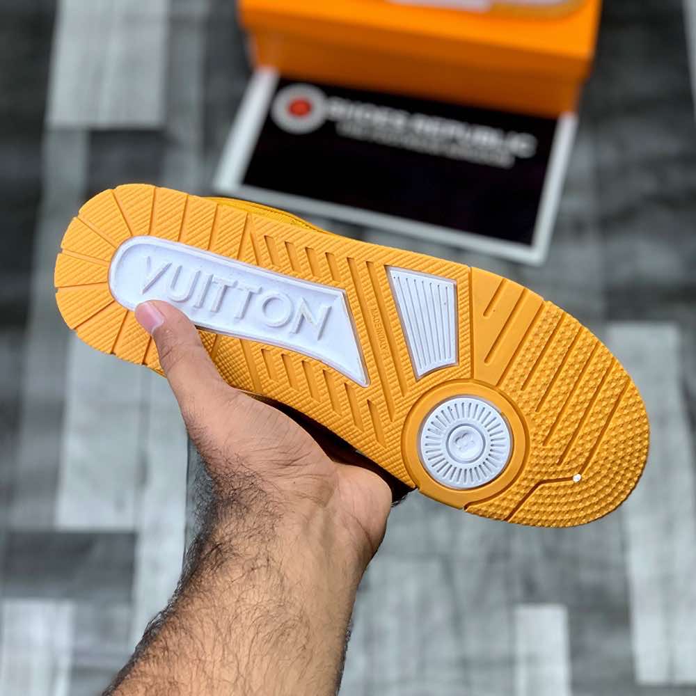 Lo-Vi Trainers Yellow | Bold & Eye-Catching Style - ShoesRepublic