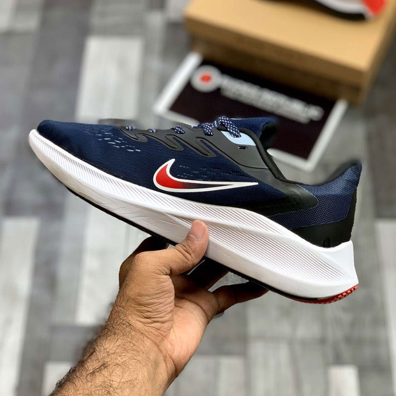 Nk Zooom Wiinfloo 7 (Navy) - ShoesRepublic