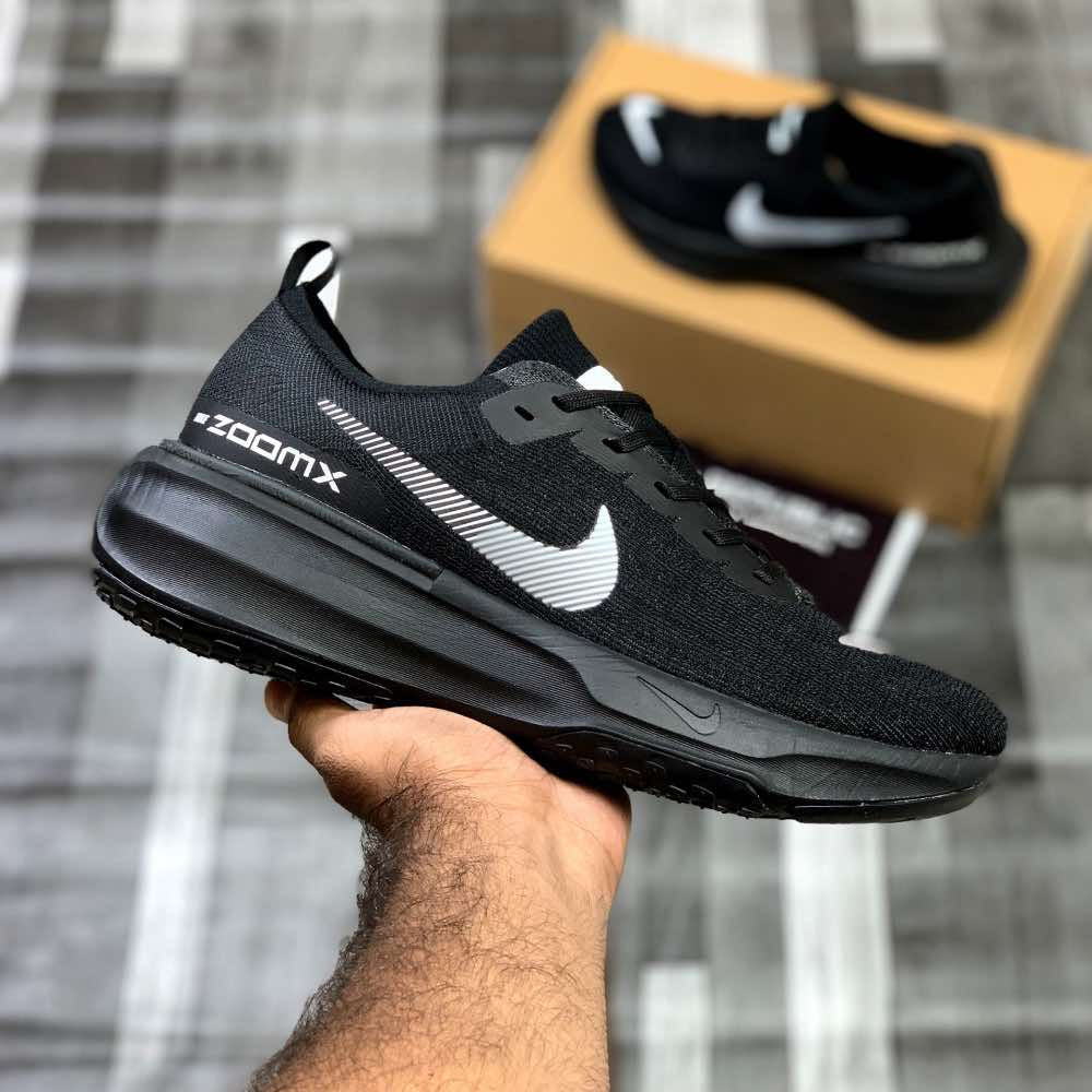 Nk Zooom X Invinciible Runn 3 (Triple Black) - ShoesRepublic