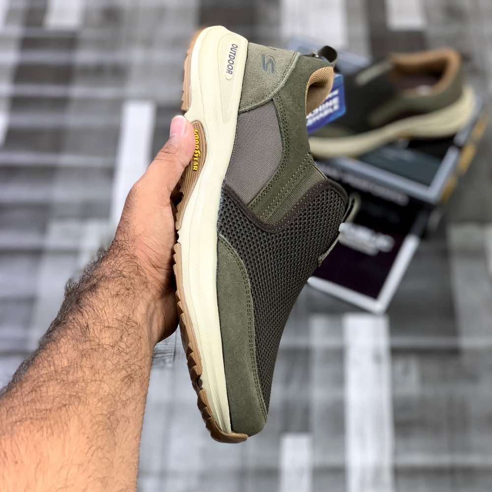 Skecherrs GoWalk Outdoor Slip-In "Nature Brown" - ShoesRepublic