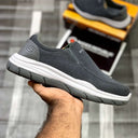 Skecherrs Relaxed Fitt with Air-Cooled "Grey" - ShoesRepublic