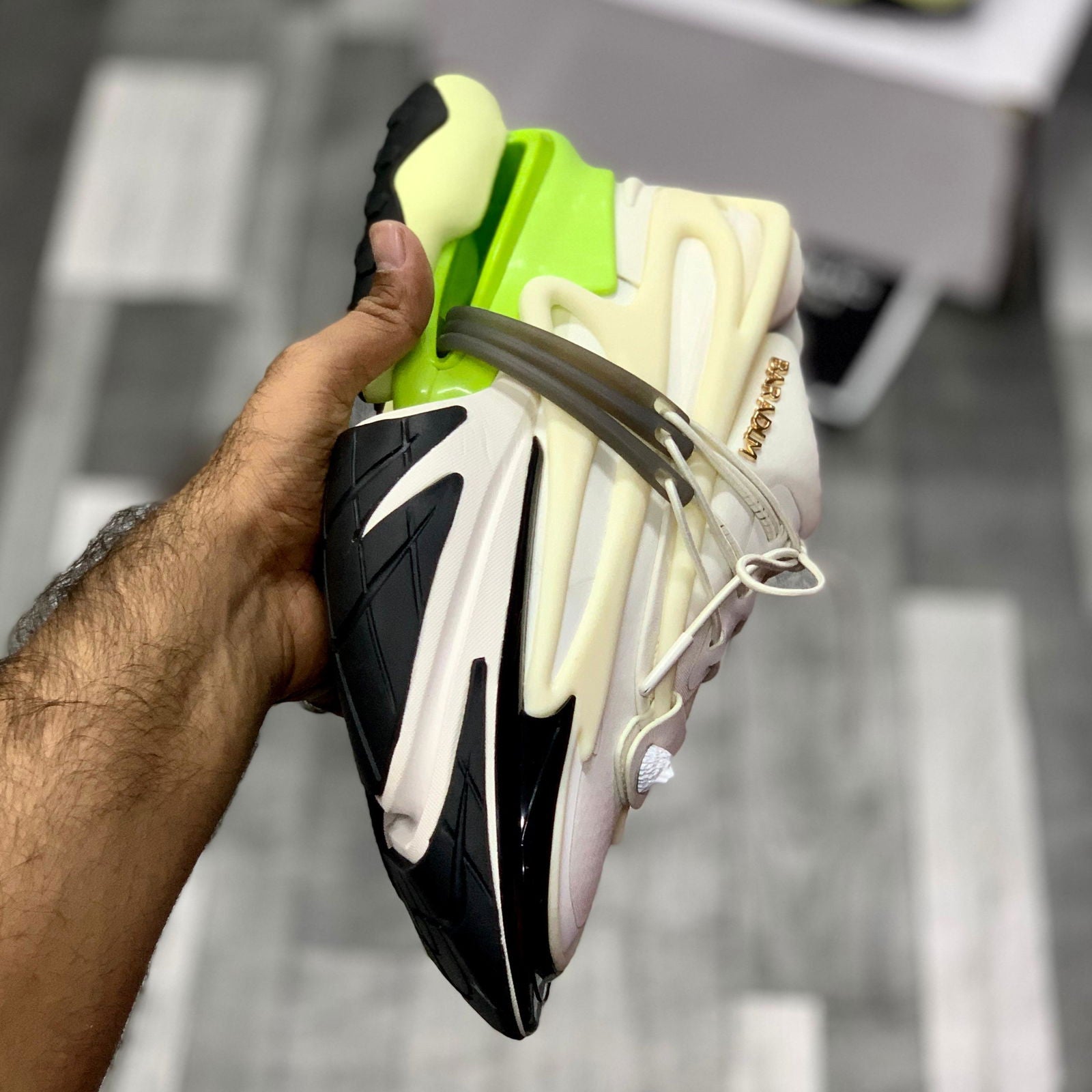 Whiite Neon Unicorn Shoe | Light Up Your Look - ShoesRepublic