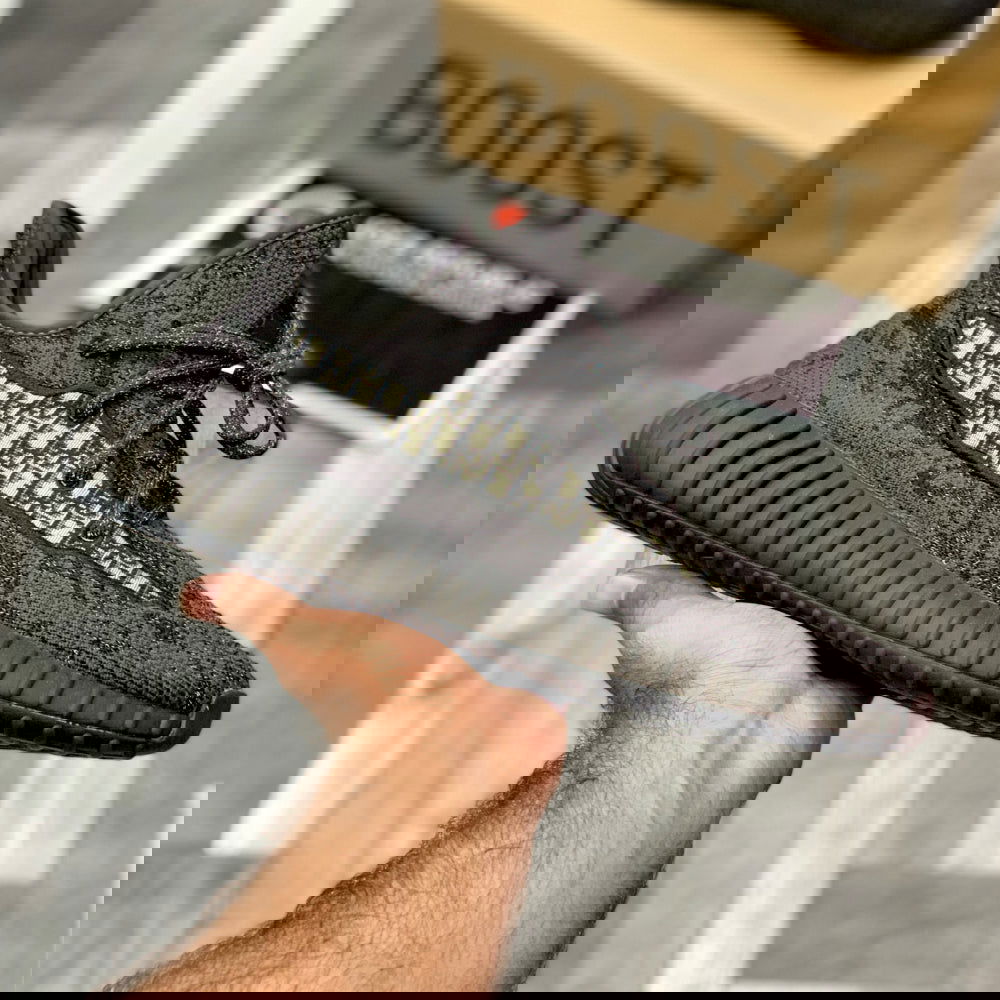 Yeeezzyy 350 v2 x Diiorr Reflectiive (Pirate Black) Real Boost Premuiim Batch - ShoesRepublic