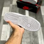 AJ-1 hightops (Metallic Silver)