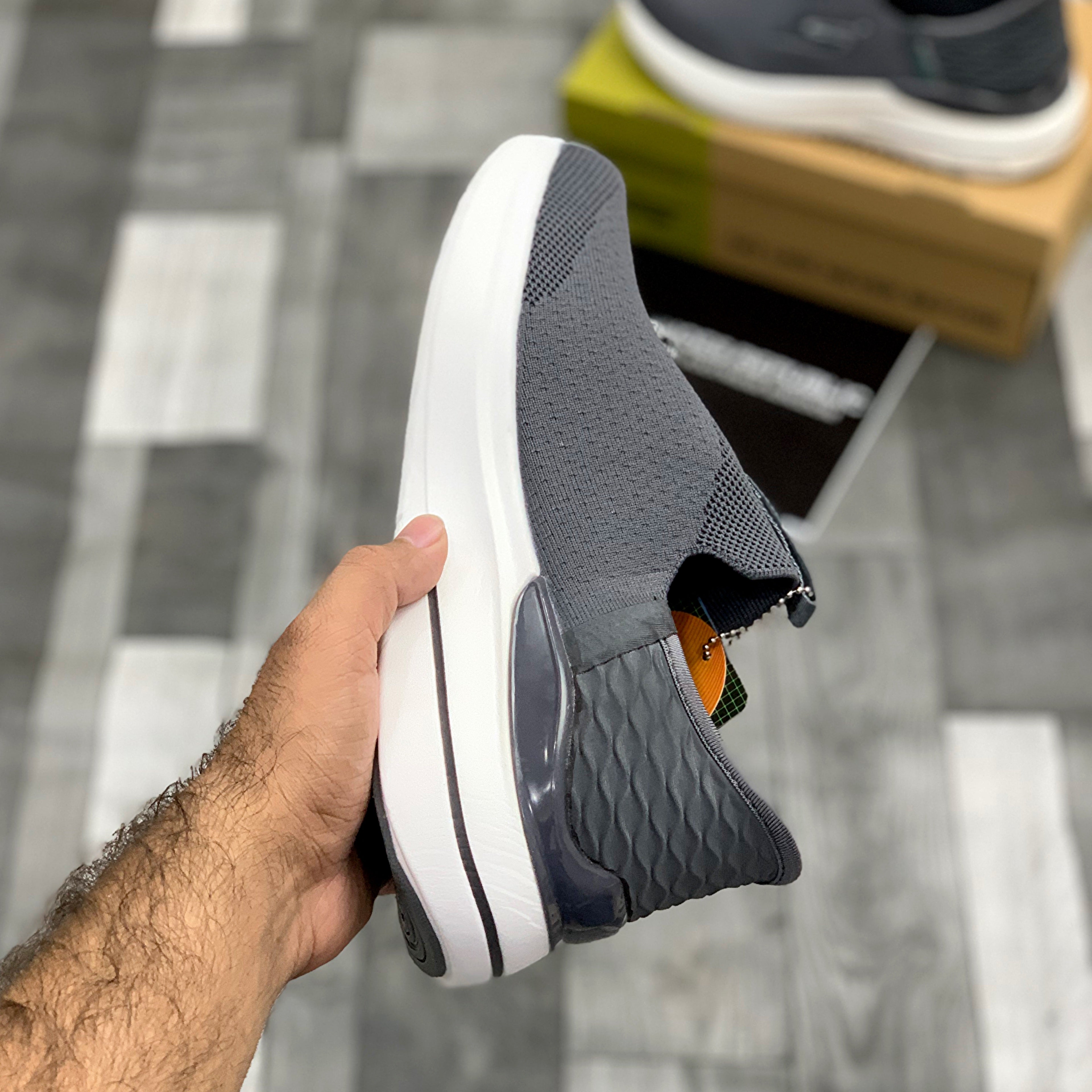 Skeccherrs Slip-Ins Memory Foam (Grey)