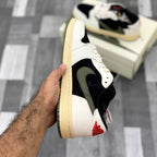 AJ-1 Lows Travis Scott (Olive)- Premium Batch