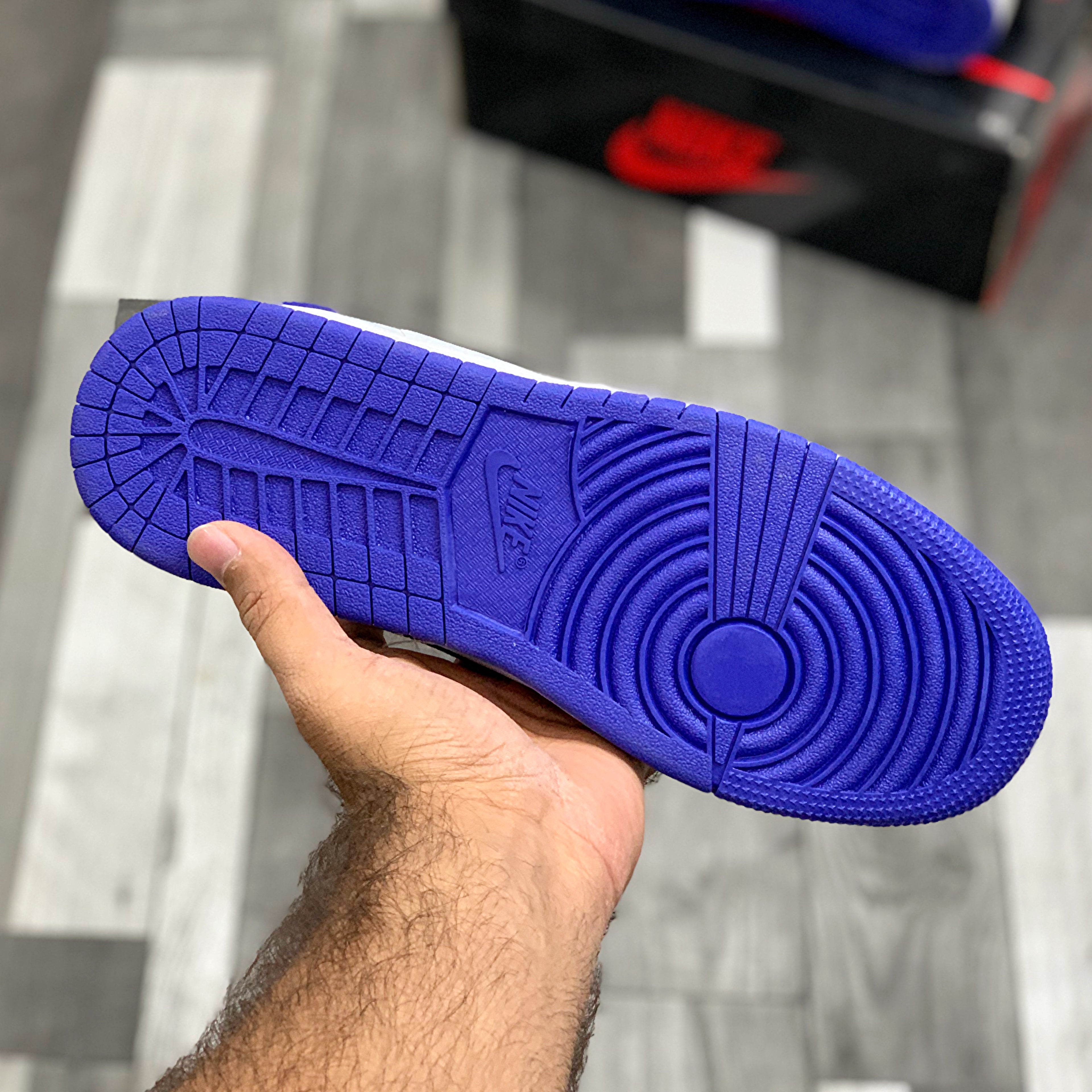 AJ-1 hightops (Royal Blue)