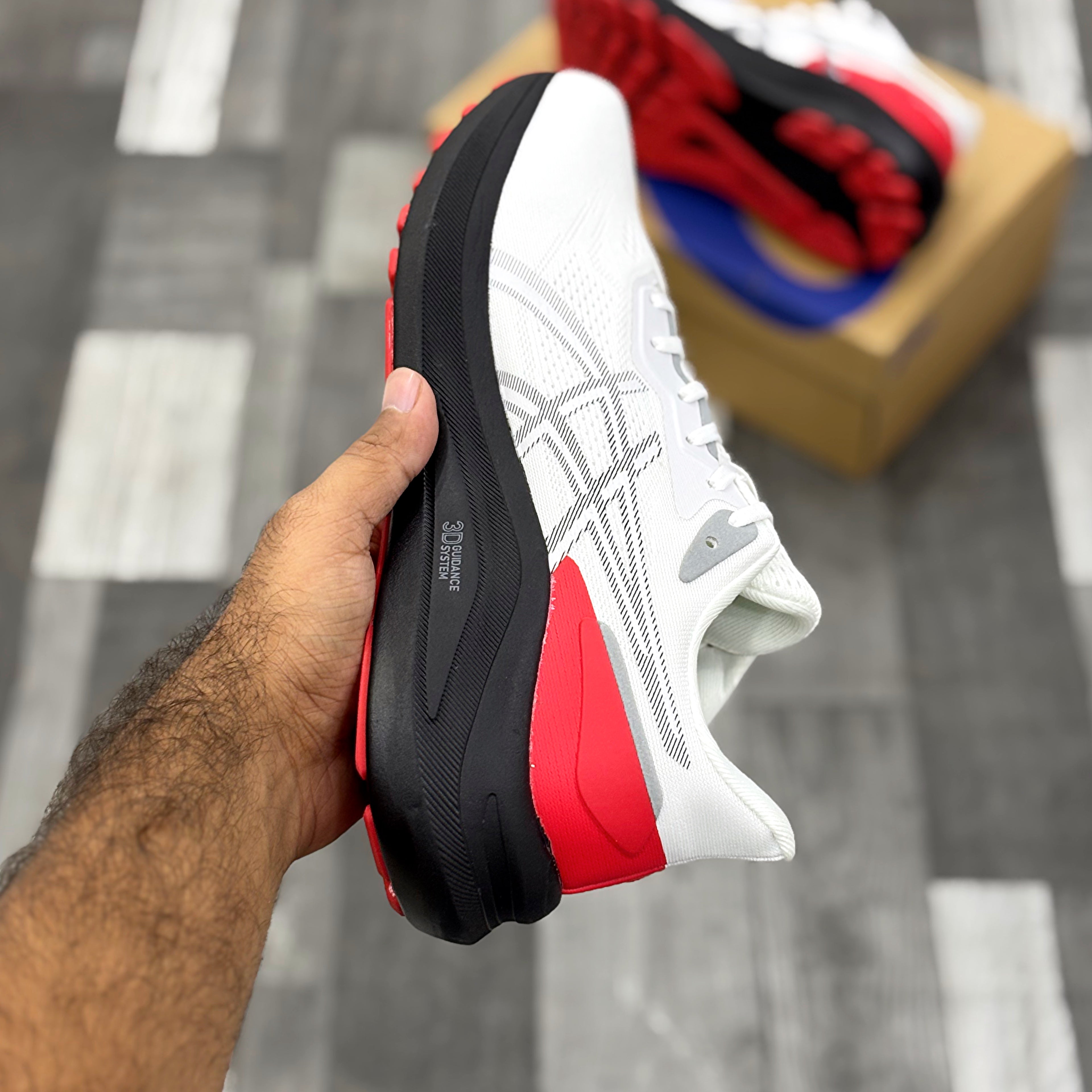 Asics GT-1000 13 (White Red)