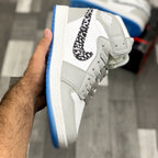 AJ-1 hightops (Cement Swoosh)