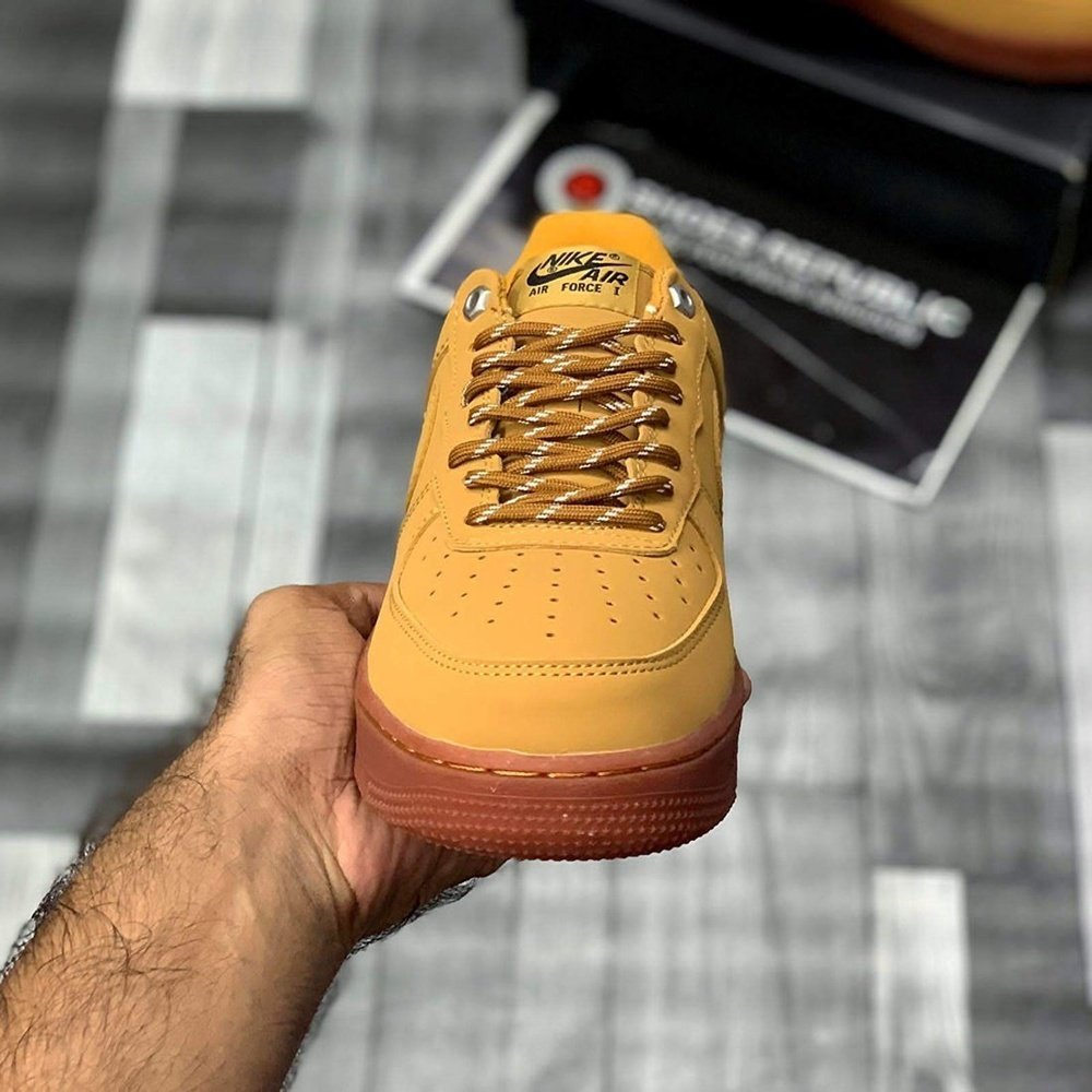 AF-1 Flax - Premium Suede Fall Shoes - ShoesRepublic 