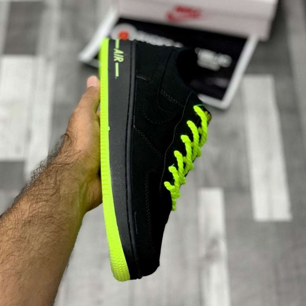 AF1 Neon Rope Lace Sneakers | Stand Out from the Crowd - ShoesRepublic 