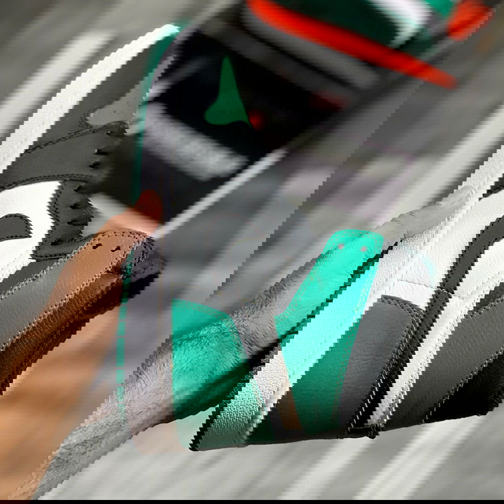 AJ-1 High Traviis (Green) - ShoesRepublic 