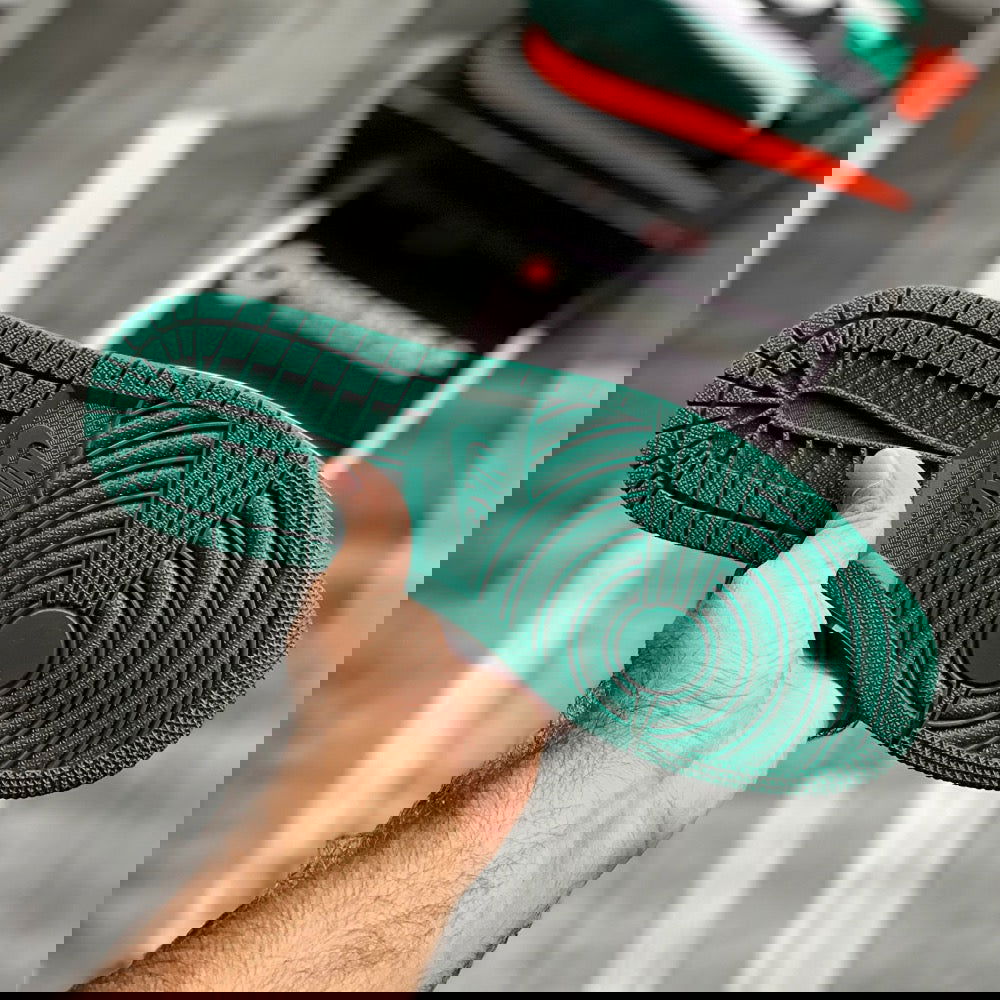 AJ-1 High Traviis (Green) - ShoesRepublic 