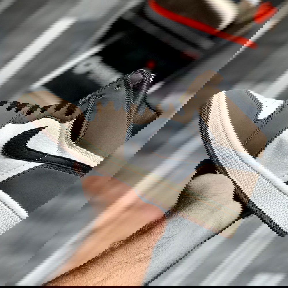 AJ-1 High Traviis (Mocha) - ShoesRepublic 