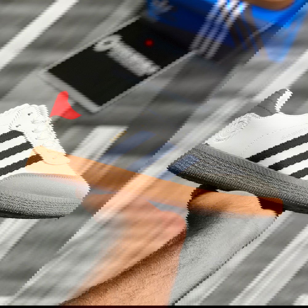 Adii Samba (Red) - ShoesRepublic 