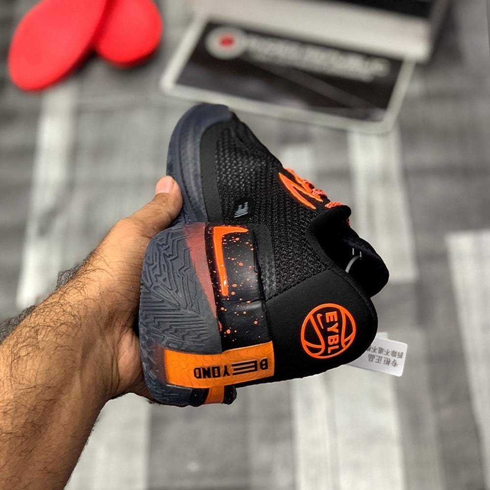 Aiir Zooom G.t Cut (Eybl Black Orange) Premium batch - ShoesRepublic 