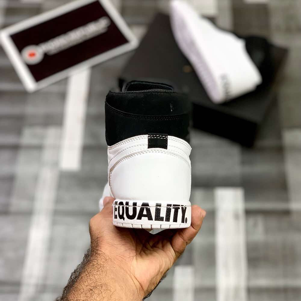 Aj-1 highttops (Equality Black) Dot Perfect Verison - ShoesRepublic 