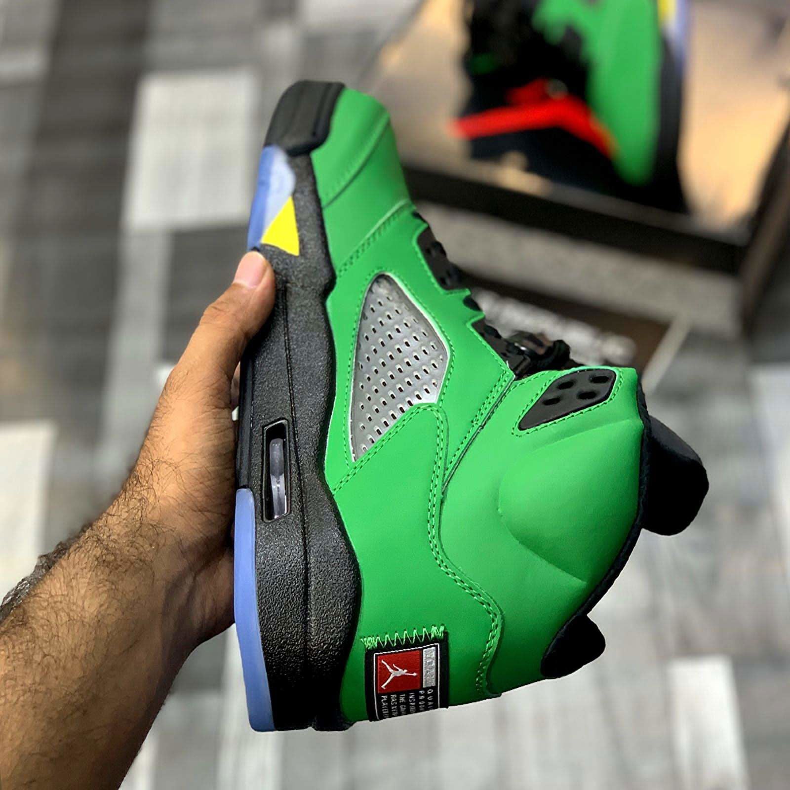 Aj-5 (Oregonn Duckks) Premium Batch - ShoesRepublic 