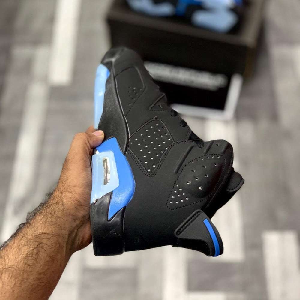 Aj-6 (Bllack Uncc) Premium Batch - ShoesRepublic 