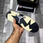 Aj-6 (Chrrome Black Metallic) Premium Batch - ShoesRepublic 