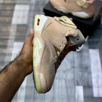 Aj-6 x Traviiis (Briitish Khakki) Premium Batch - ShoesRepublic 