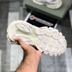 Ballenciiaga Trackk 1.0 (Cream Whiite)Top Premium Batch - ShoesRepublic 