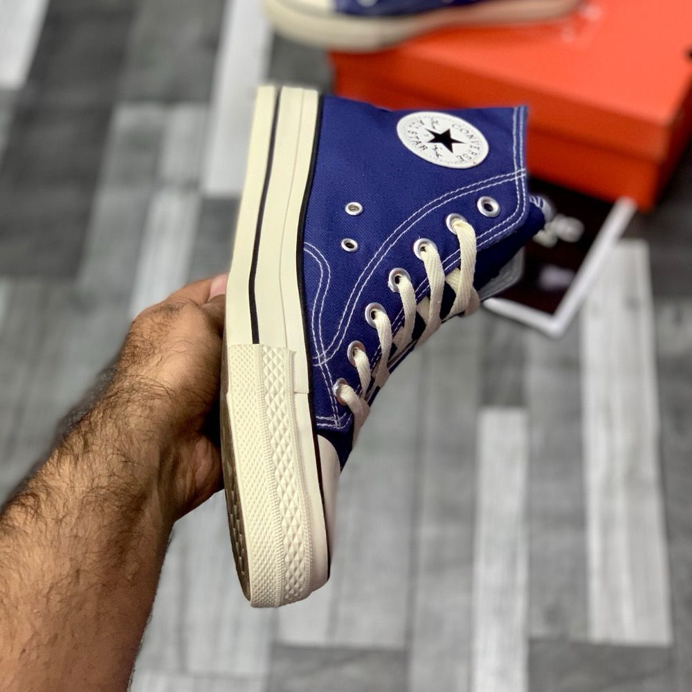 Converrsse Alll Starr HIGH “Blue” - ShoesRepublic 