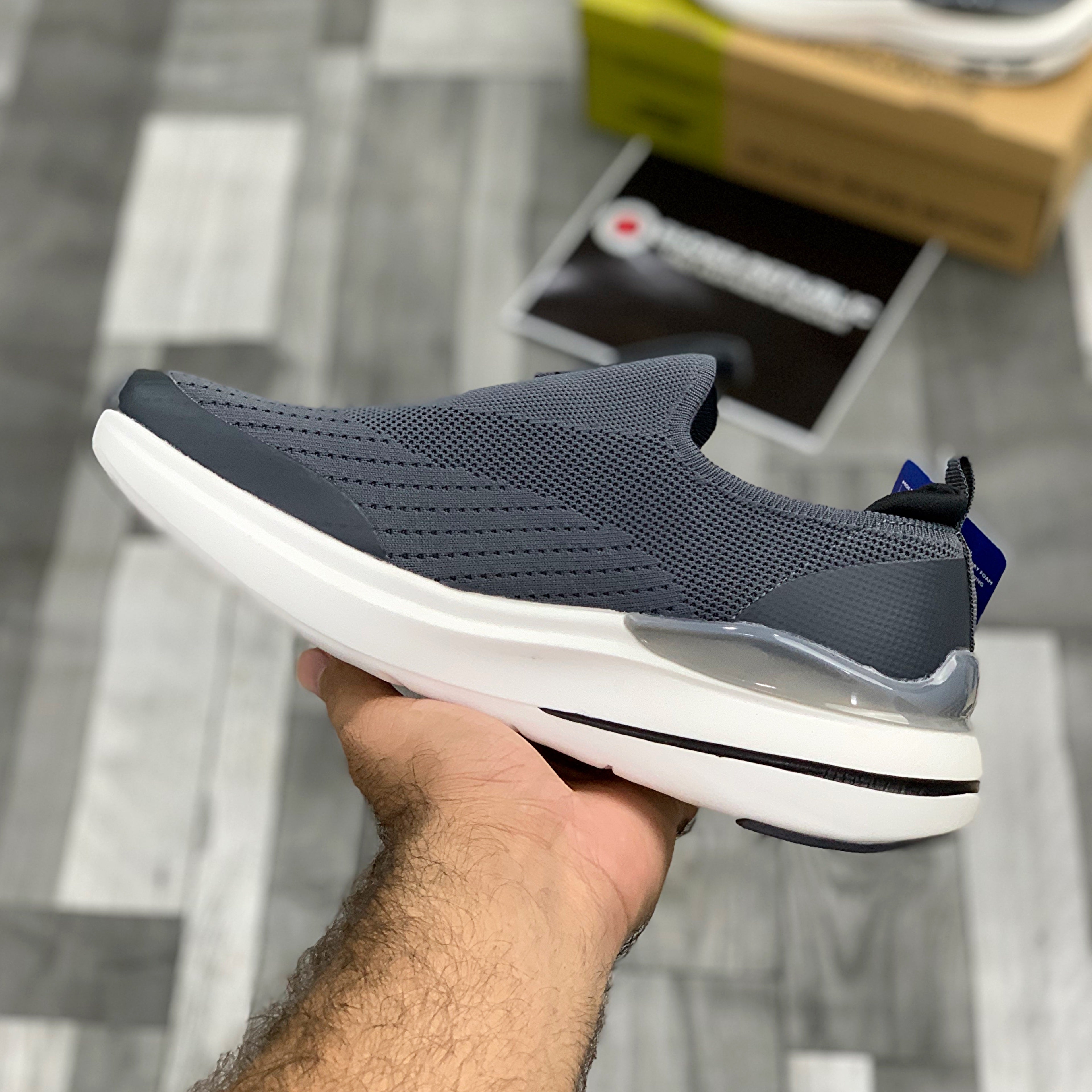 Skeccherrs Max Cushion Memory Foam (Grey)