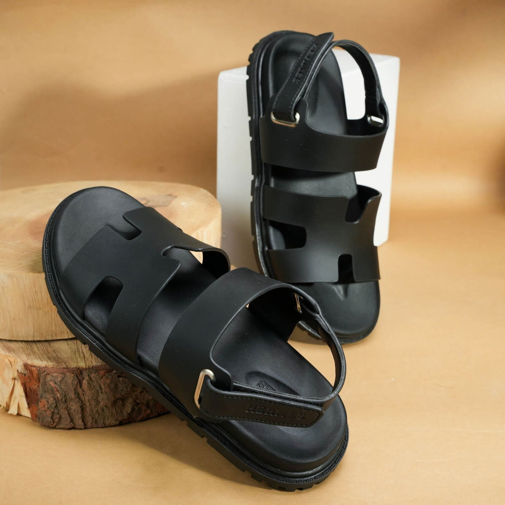 Genius Sandals Black - ShoesRepublic 
