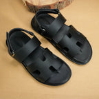 Genius Sandals Black - ShoesRepublic 