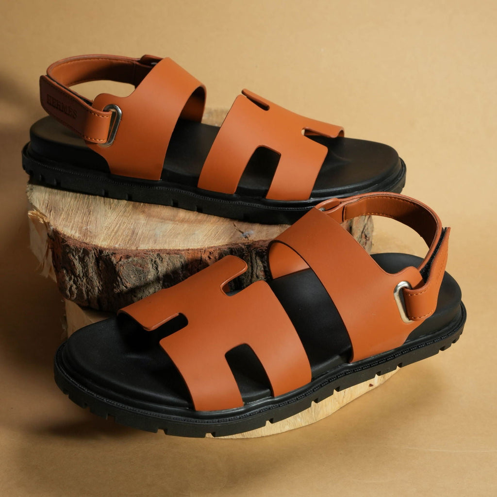 Genius Sandals Brown - ShoesRepublic 