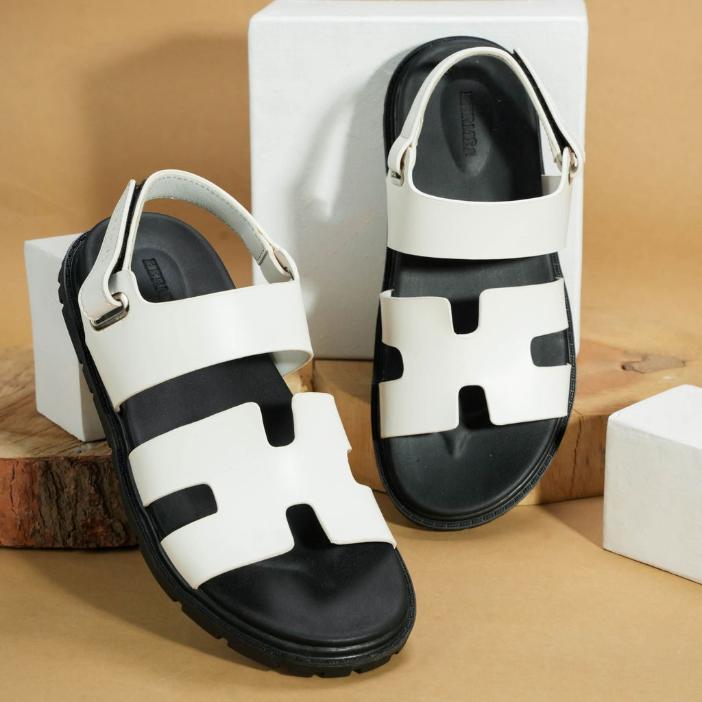 Genius Sandals White - ShoesRepublic 